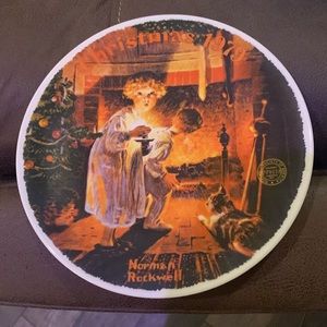 Norman Rockwell, Christmas plate